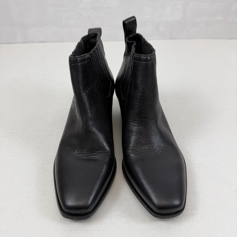 Lucky‎ Brand Licidola Black Leather Ankle Boots Women’s Size 7M - Picture 2 of 8
